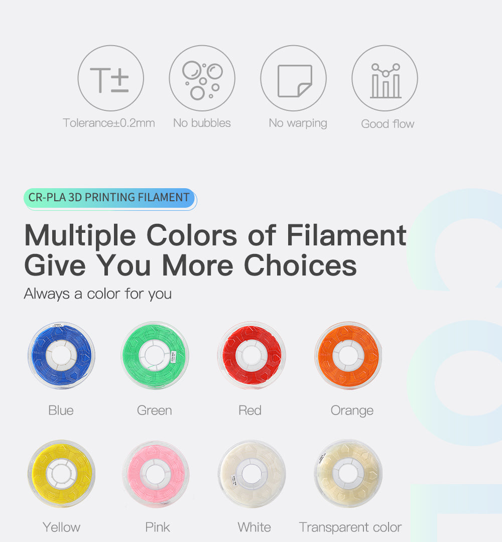 Creality CR PLA 3D Printer Filament